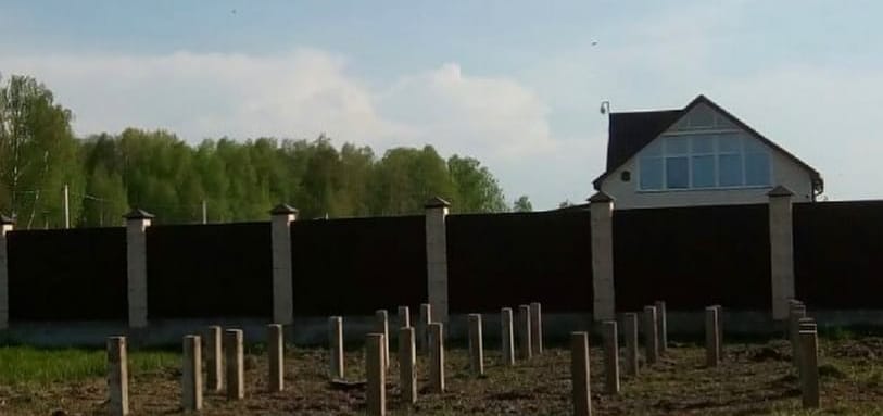 Фундамент на забивных ЖБ сваях