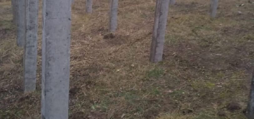Фундамент на забивных ЖБ сваях